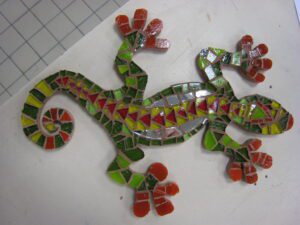 2007-06 (stage) - Evelyne - lézard