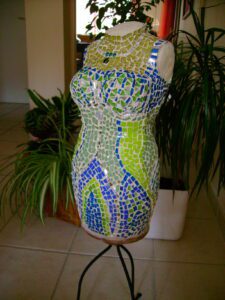 2008-07 - Nicole - pâte de verre et perles