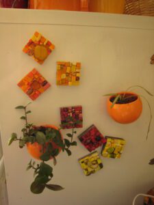 2011-11 Vinca : divers sur feuille magnétique