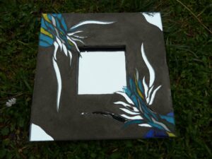 2012-02 Jacques : verre et miroir, enduit