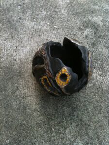 2013-01 Nicole : verre sur céramique