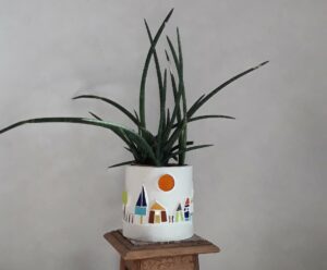 2019-06 Jacques : verre sur cache-pot