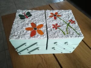 2020-03 Beatriz : verre et marbre sur travailleuse