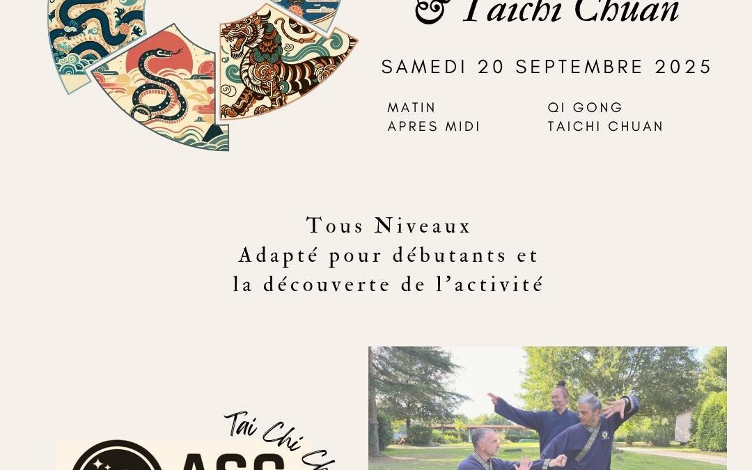 Tai Chi Chuan / Qi Gong samedi 20/09